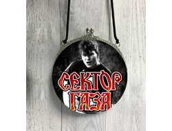 Сумка круглая Сектор Газа, Юрий Хой №20
