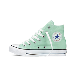 Кеды Converse All Star женские мятные высокие