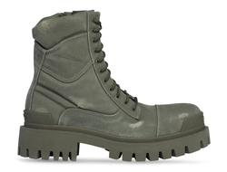 Balenciaga Combat Strike Cotton Canvas Green