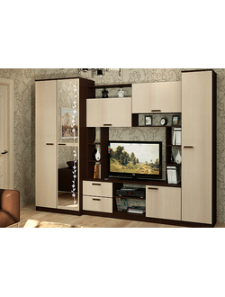 Стенка "Флора" Венге/Лоредо (БТС)