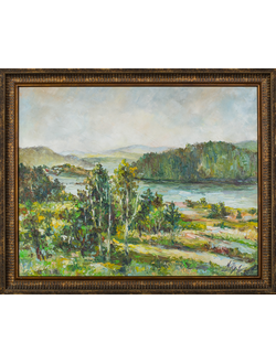 Пейзаж Вид из окна Круглова Ирина