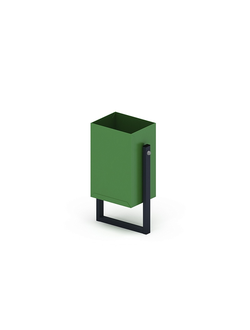 Урна прямоугольная (зеленая) - МФ 50.01.02-01
