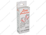 Пудра для игрушек ароматизированная Love Protection Клубника со сливками 15гр коробка