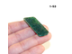 Авантюрин натуральный (галтовка) зеленый №1-53: 5,4г - 42*16*4мм
