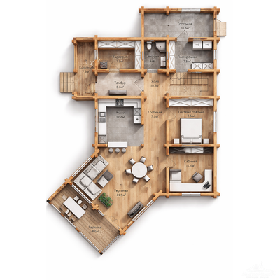 «Гармония Пространства»  236,5 м²