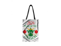 Сумка-шоппер вертикальная год Дракона №11
