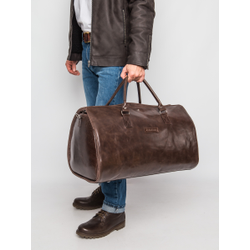 Портплед + дорожная сумка (2 в 1) Palermo Premium 
brown (арт. 4038-52)