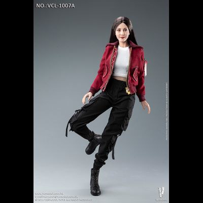 Женский комплект с курткой (красная) - 1/6 Fashion Jacket Set (VCL-1007A) - VERYCOOL