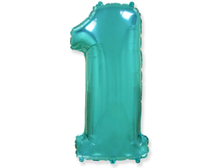 Фольгированная цифра - Бирюза