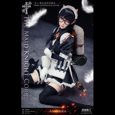 ПРЕДЗАКАЗ - Боевая горничная-стрелок - Коллекционная фигурка 1/6 Maid Knight Corps Grenade Soldier ANCHIRA (LS-Meid.S-01B) - Longshan ?ЦЕНА: 19500 РУБ.?