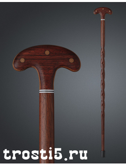 рукоять в  виде якоря на трости