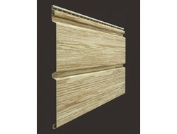 САЙДИНГ LUX ПОД ДЕРЕВО, БРУС D6S, РЯБИНА