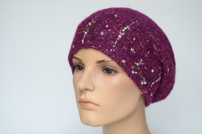 Vizio Италия 1010 B берет фуксия