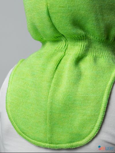 Шапка-шлем "NK"   20101-01, цвет ярко-салатовый р. 50-52