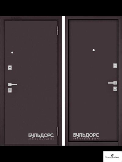 Дверь входная Бульдорс Масс 70 металл/металл