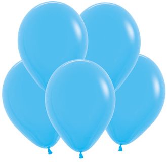 Воздушный шар "Голубой" 30 см.