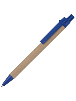 Ручка картонная «Эко», 4 цвета, синяя