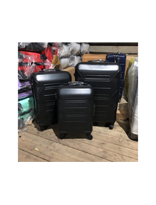 Комплект из 3х чемоданов Top Travel ABS S,M,L черный