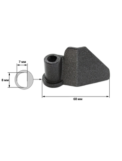 Оригинальная лопатка (тестомешалка) для хлебопечек Holt HT-BM-001, HT-BM-002