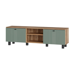 Олива Тумба под ТВ ТБ-09 Дуб каньон/MF12 эвкалипт софт Ш1602хВ484хГ376 мм