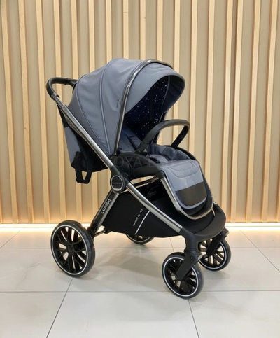 Детская коляска 3 в 1 Luxmom 888X Серый
