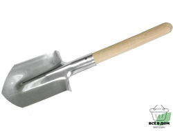 Лопата автомобильная с черенком ЛА-2 нерж 1,2мм