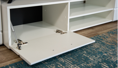 Гостиная Рио-1, белый глянец