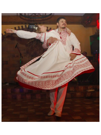 Свадебный костюм "Рада" - рубаха и сарафан