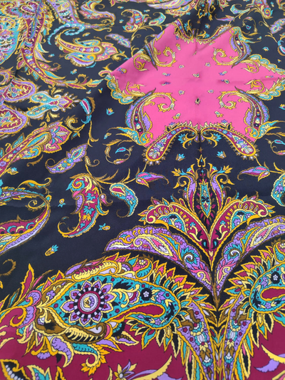 Павловопосадский платок Восточные сладости 1429-18