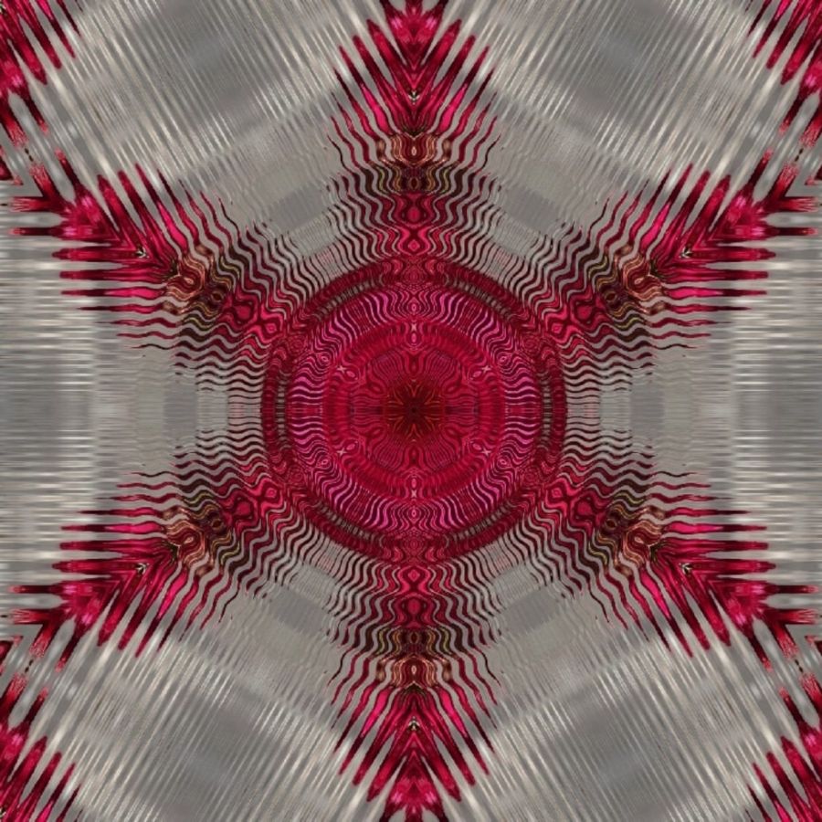 Работа из коллекции "А снег кружит, кружит, кружит", принимавшая участие в выставке