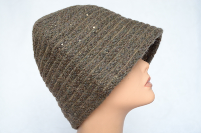 Шляпа клош с пайетками фото италия Визио