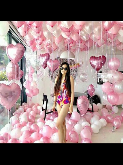 оформление комнаты "розовое счастье"