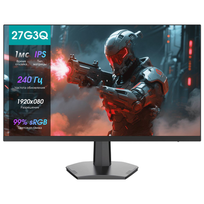 Монитор Hisense 27" 27G3Q IPS FHD Чёрный