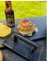 Гриль пресс прямоугольный чугунный Big Green Egg