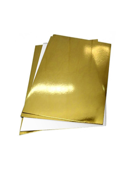 Подложка для торта 300*400мм (золото/жемчуг, 1,5мм)