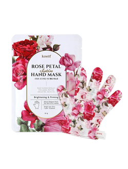 Маска-перчатки для рук с экстрактом розы Koelf Rose Petal Satin Hand Mask