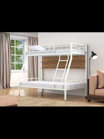 Двухъярусная кровать Раута белая