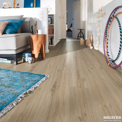 Виниловый пол Meister Дуб Лавровый 7404 RL400S
