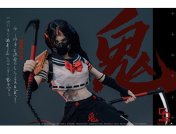 ПРЕДЗАКАЗ - Японская школьница-демон Юми - Коллекционная ФИГУРКА 1/6 scale Onihime Part 2 Yumi Souki (GD97011A) - GDTOYS  ?ЦЕНА: 23200 РУБ.?