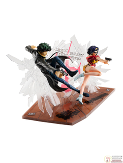 Фигурка 1/8 Спайк Шпигель, Фэй Валентайн (Spike Spiegel, Faye Valentine 1st GIG set)