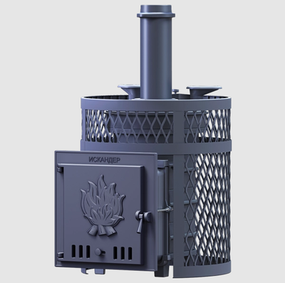 Печь для бани Гефест Искандер ЗК 18 Ураган