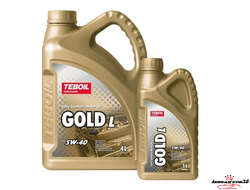 TEBOIL GOLD L 5w40 4+1л