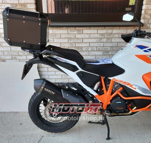 Черный титановый глушитель Arrow Sonora KTM 1290 Super Adventure R 2021 2022 2023 артикул 72501SKN