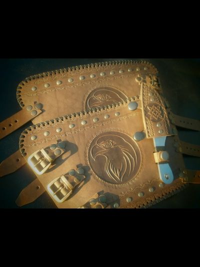 Комплект наручей "Русский сокол".