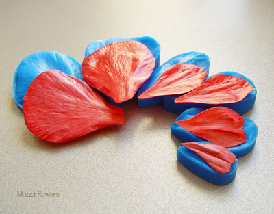 "Лепесток пиона" Силиконовый молд (вайнер)