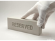 Reserved. Четко, стильно, по-деловому.