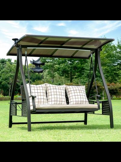 Садовые качели Monarch из алюминия