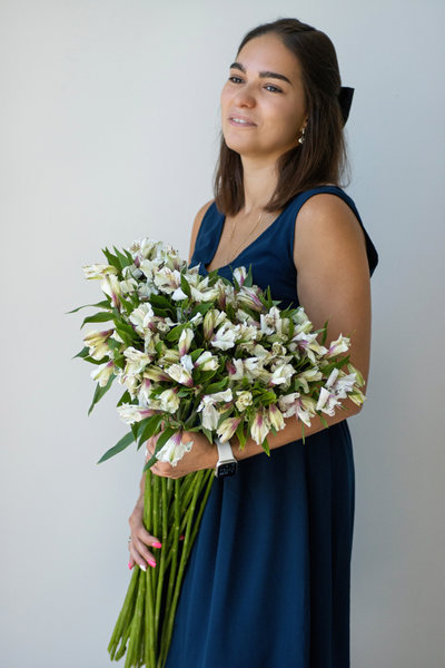 Моно букет цветов № 301