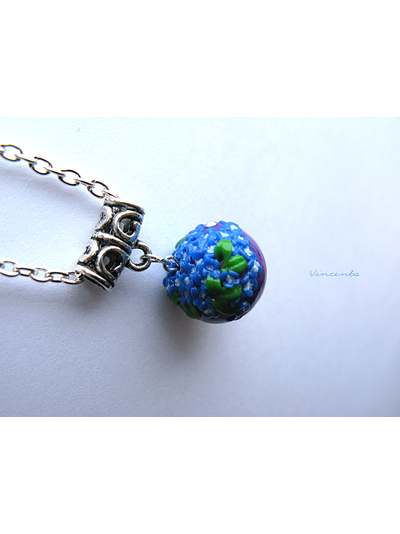 Кулон "Цветущий шар"