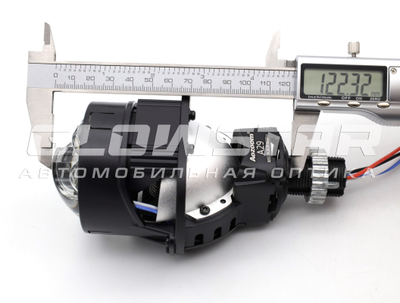 Билед модули Aozoom A29 2025 2.5 дюйма, 4 чипа, 5500K, 12V, 37W/64W, съемное гаечное крепление